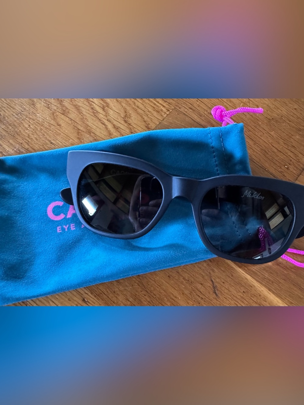 Caddis Eye Appliances Miklos sunglasses in matte black